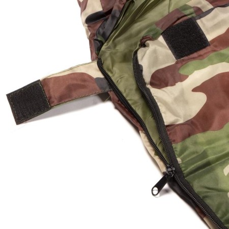 Wildman's sleeping bag “Militari”, blanket, with a hood, 2 layers, 220x75 cm, +5/ +15 ° C-1