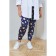 Female legins, size 58, dark blue color