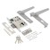 Castle of the Soldress Ptimash Zv 4-3.01, with handles, color titanium