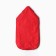 Envelope on fur, red color, size 90x45cm