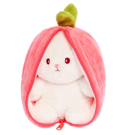 Soft toy "Bunny in strawberries", 20 cm-1