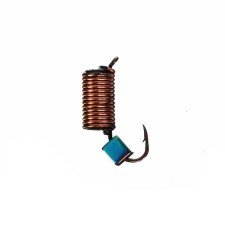 Mormyshka Wolfram Marlin’s Book, 3 mm, 1.5 g, black + cube gasoline, 15 pcs.