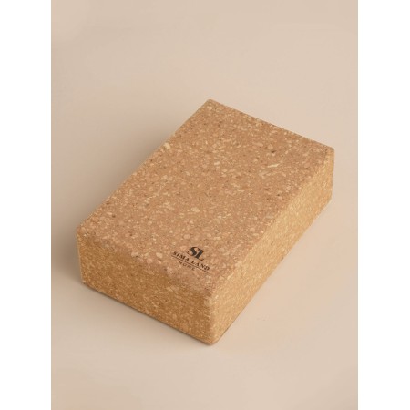 Sima-Land Home yoga block, 14.5x22.5x7.5 cm, cork-8