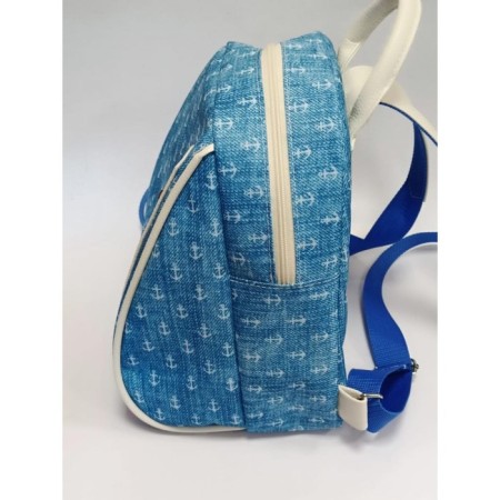Marinero backpack blue anchor-3