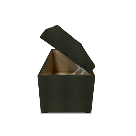 Puff with a lid and weighting, 800 × 400 × 420 mm, lunar matting, Forest color-5