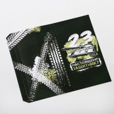 Wrap for chocolate, confectionery packaging, “real defender” 18.2 x 15.5 cm