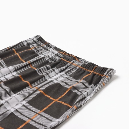 Male pajamas (T-shirt/pants), dark gray color, size 46-3