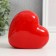 Копилка керамика "Красное сердце - I love you" 11х5х10,5 см