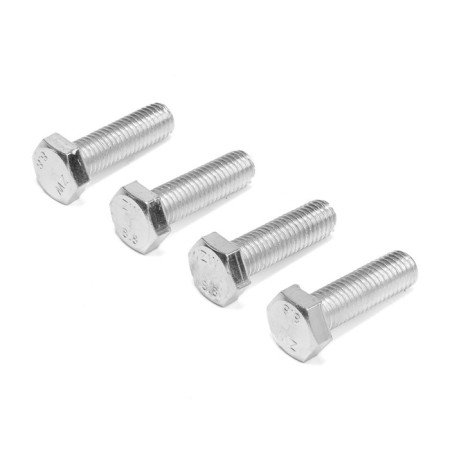 Bolt "Tundra Krep", with a hexagonal head, galvanized, Din933, M12x40 mm, 4 pcs-2