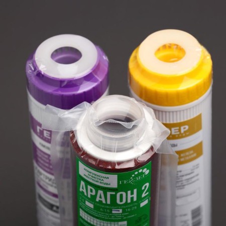 A set of interchangeable cartridges for comprehensive water purification K-4, to a stationary filter-2