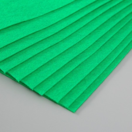 Soft felt 1 mm 20x30 cm green-2