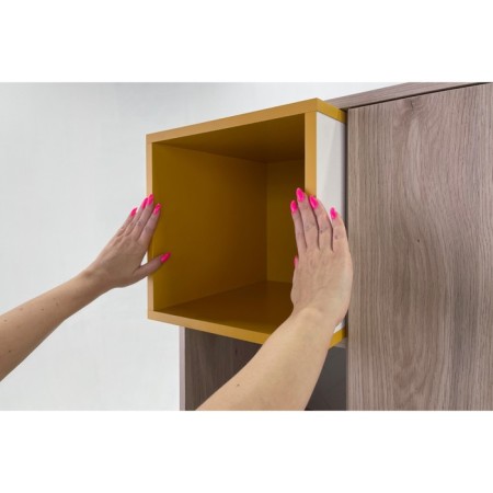 Star-liner 49, 330 × 370 × 330 mm, mustard color-2
