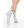 Women's socks Classic, size 23, light-gray color