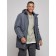 Extensive male winter park, size 50, dark gray color