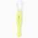 Spoon for children silicone for feeding, green color