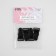 Flasping for stockings, metal, 12 mm, 4 pcs, black color