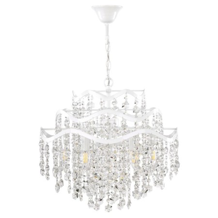 Chandelier Charlotte, 7x40W E14, white color-1