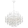 Chandelier Charlotte, 7x40W E14, white color