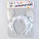 New Year's carnival rim "Snowflake 2" with blue diodes, for the New Year