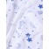 Children's overalls with scratches "Giraffes", white/blue color, height 62