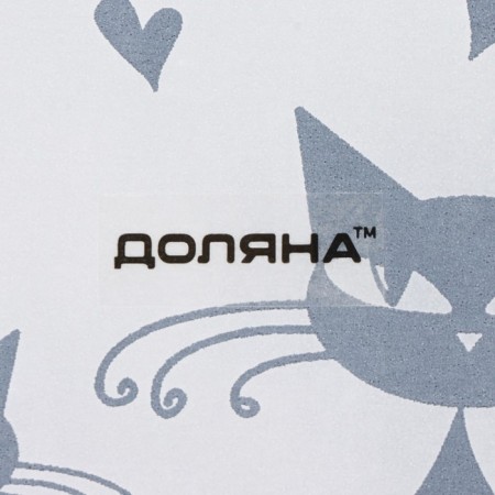 Plate Glass Supa Dolyana "Cat", 450 ml, D = 18.8 cm-4