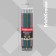 Chernographic pencil with Erichkrause "Metallic", HB, Grifel d = 2.2 mm, plastic, round in a tube, metallic mix