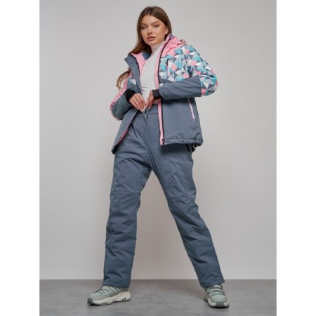 Ski suit, size 42, pink color-24