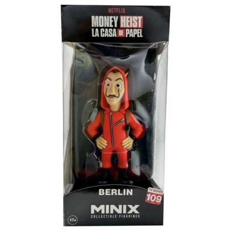 Collectible figurine Minix Money Heist "Berlin in the mask", 12 cm-4