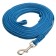 The leash zoonik is nylon with latex thread, 7 m x 1.5 cm, blue