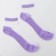 Set of glass socks 3 pairs, river 35-37 (22-25 cm), central rose/goal/lavender