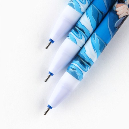 PET WRITE WASE BLUE BLUE PASA 0.5 mm with cap "Anime guy"-2