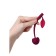 Jos Wild Cherry Vaginal Ball, Silicon, Cherry, 13 cm