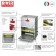 Bunker feeder for chickens, pedal, 28 l, alma