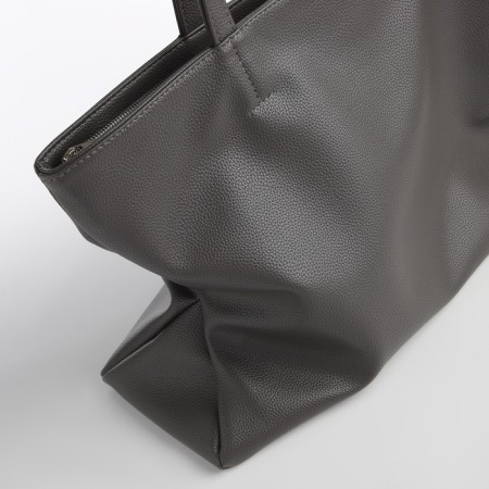 Female bag Textura, chover, large size, color gray color-3