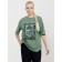 Female T -shirt, size XS, olive color