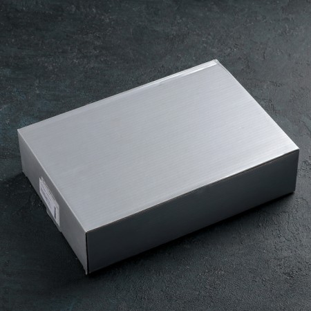 Serving tray "Silver Pearls", 28 × 18 cm, silver color-2