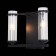 Sconces st. SL334.401.02. Bichero. 2x60 W, E14, 29, 4x24 cm, black color, nickel