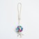 Cable toy with chewing elements "Molecule on the rope", up to 40 cm, up to 90 g, mix