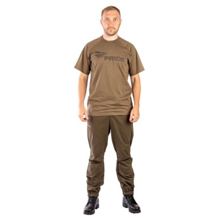 Pride Logo T-shirt, cotton, light brown, rf XS-2