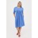 Female dress, size 66, blue color