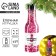 Christmas tree toy for the New Year, with a garland "Dream", 14.2 x 4.2 cm