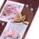 Money envelope "Congratulations!" beads, handmade, 16x8 cm