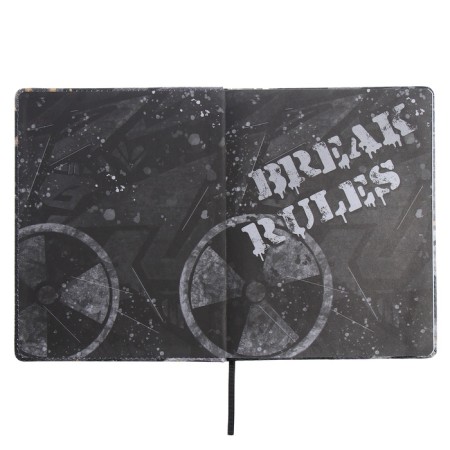 Universal Diary Grade 1-11, 48 sheets "Break the Rules", a solid cover of artificial leather, lies, an offset unit-4