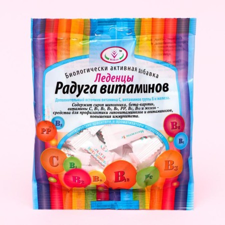 Laughols "Rainbow of Vitamins", increased immunity, 50 g