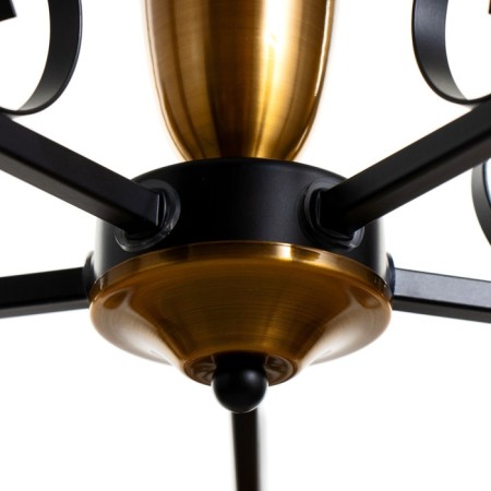 Sina chandelier 5he27 40w black and gold 65x65x28 cm Bayerlux-8