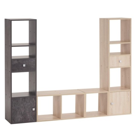 Stella No. 4 Dice Cube 4 sections, 360x320x1395, Dub Sonoma-9