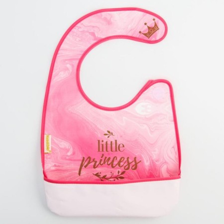 Blooper for feeding "Little Princess" waterproof on Velcro, with a pocket-6