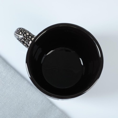 Mug "Tea" 0.5l / 12x7.5cm, marble-2