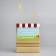 Volumetric postcard "Happy Birthday", 12 x 12 x 26 cm