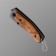 Folding "slope" 15.3cm, blade 63mm/2.8 mm, handle of wood